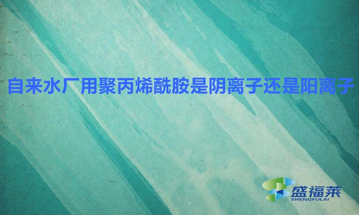 自來(lái)水廠用聚丙烯酰胺是陰離子還是陽(yáng)離子